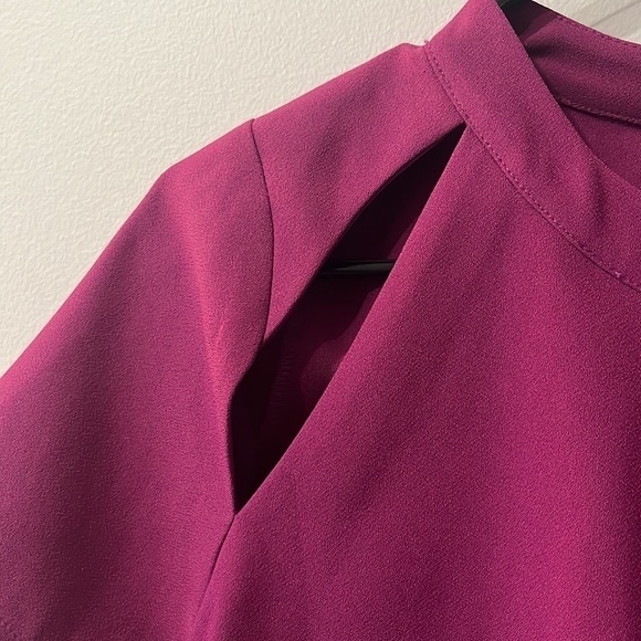 ASTR Zip-back Blouse with Cut Outs Size XS Astr the label - Picture 8 of 10